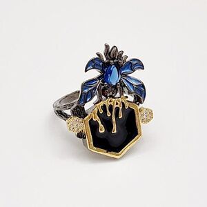Halloween Spider Ring Size 7, 8, 9 NEW